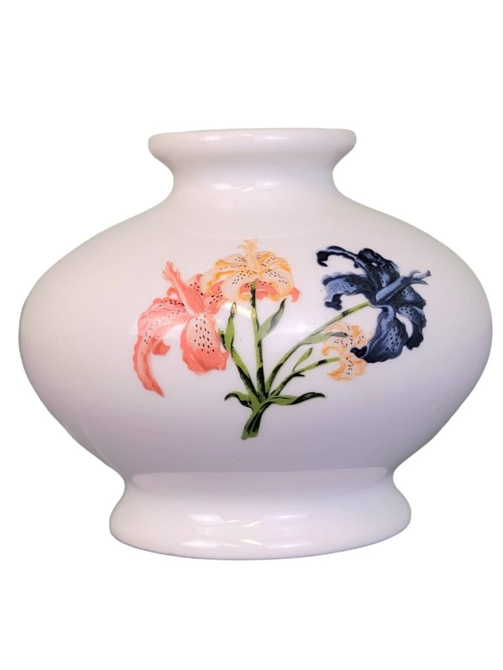 Vintage 1983 Wick N Sticks Bud Vase Candle Holder Home Decor Accent Small Flower